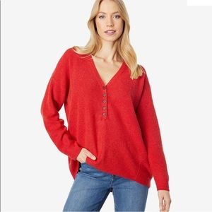 Madewell Asherton Waffle Henley Sweater
